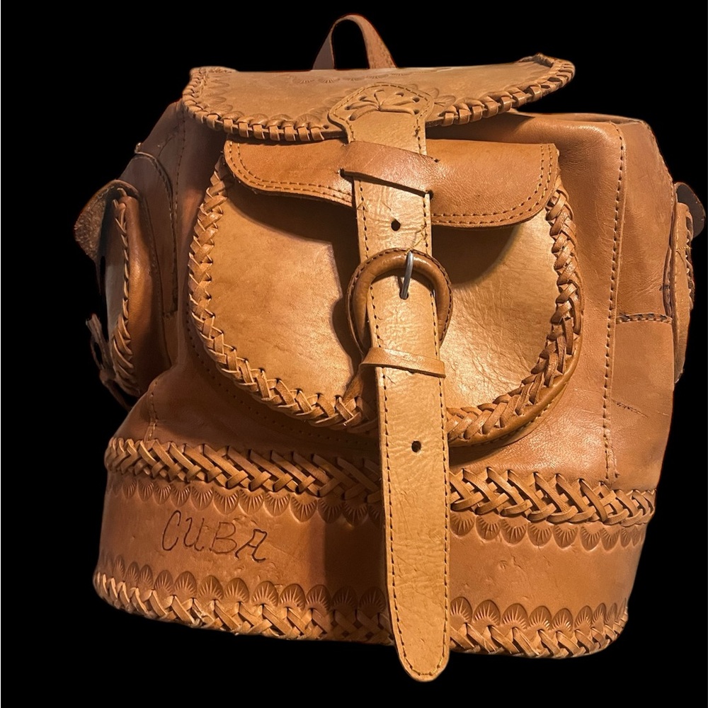 Leather Backpack - image 2